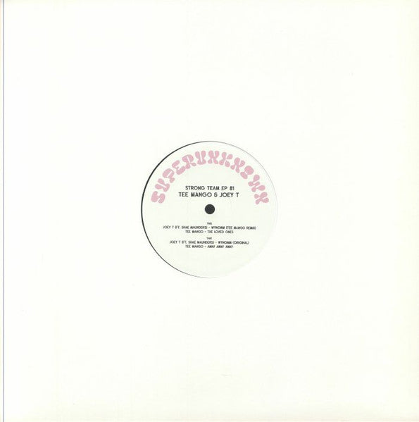 Tee Mango & Joey T : Strong Team EP #1 (12", EP)