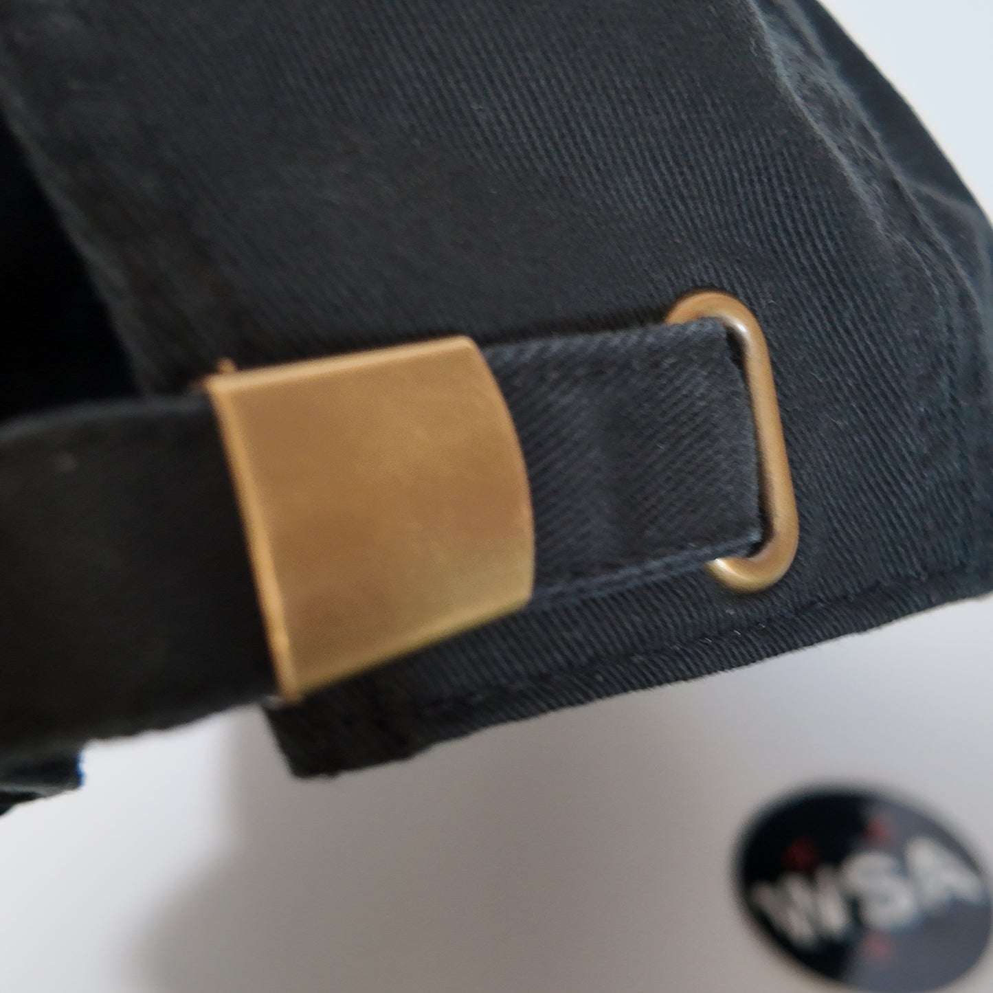 WSA black logo cap