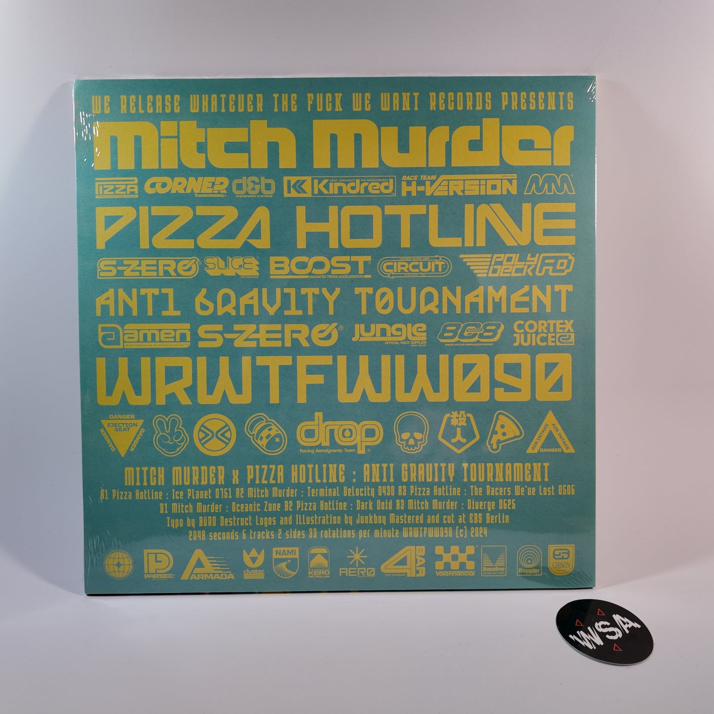 Mitch Murder & Pizza Hotline - Anti Gravity Tournament LP