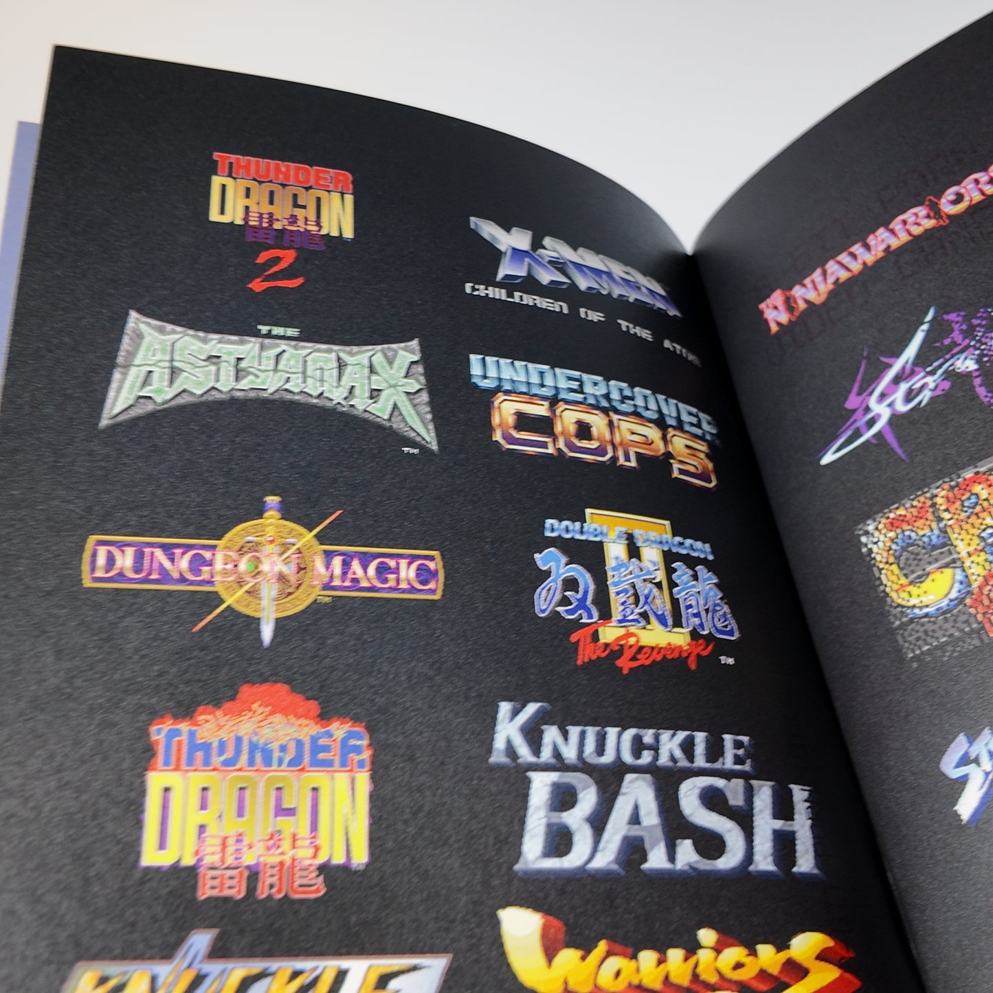 Arcade Logos book - Masala Noir