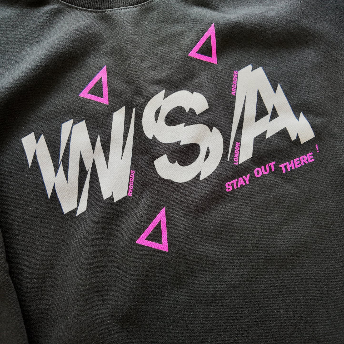 Pink Spaceships Sweatshirt