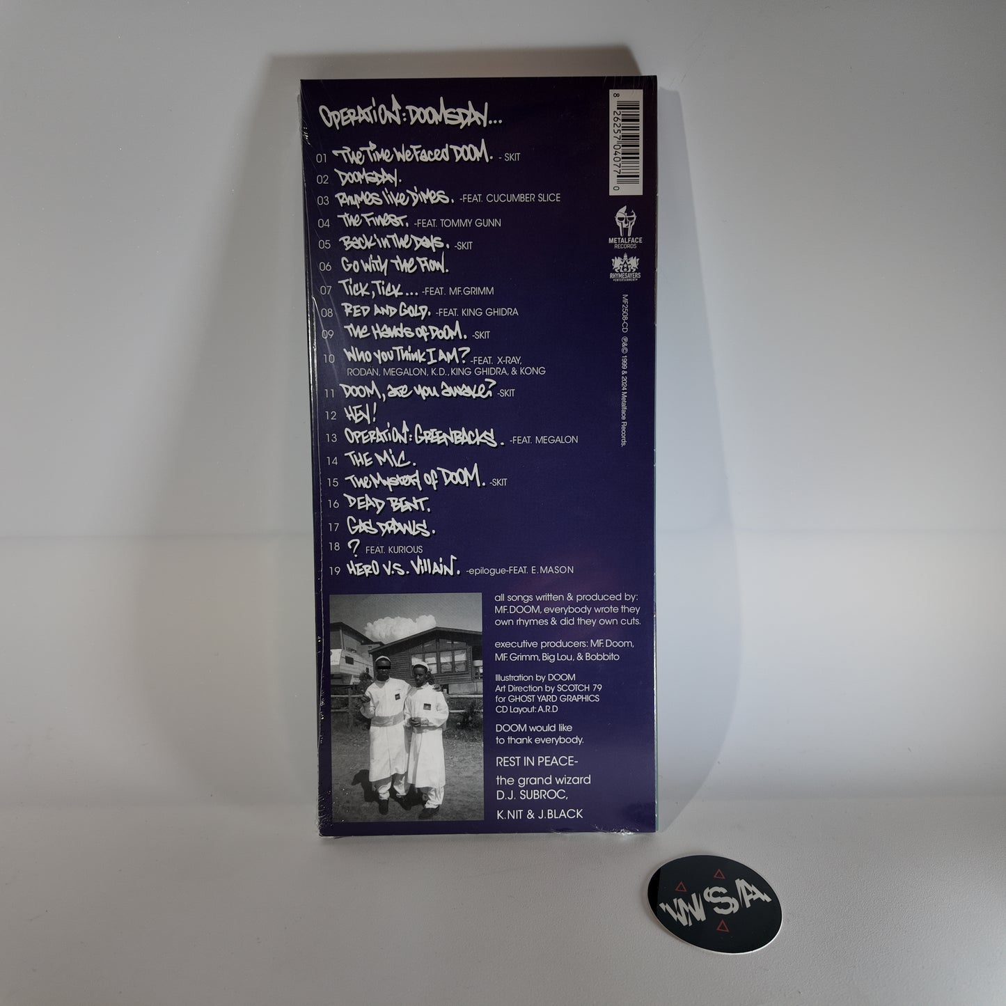 Operation Doomsday CD Longbox