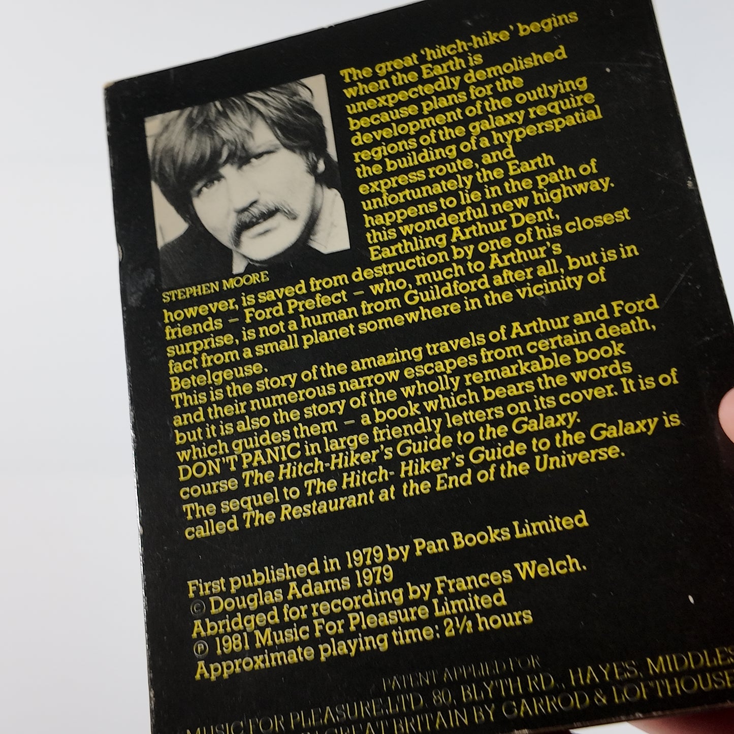 The Hitch-hikers Guide to the Galaxy Cassette set