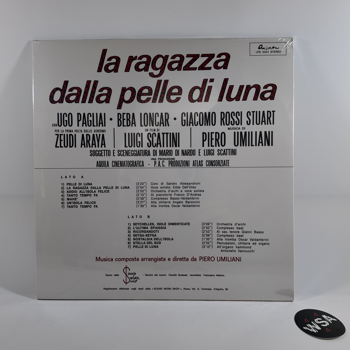Piero Umiliani - La Ragazza dalla pelle di luna LP