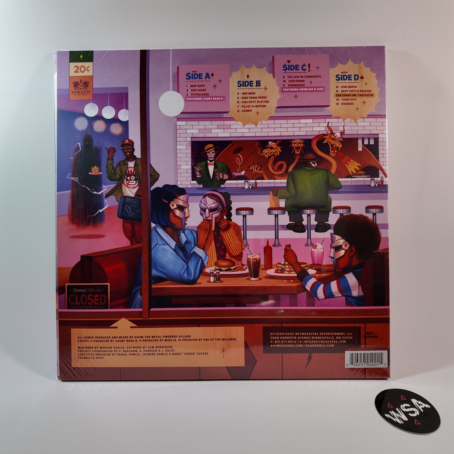 MF Doom - MM Food 20th Anniversary (alt cover) LP
