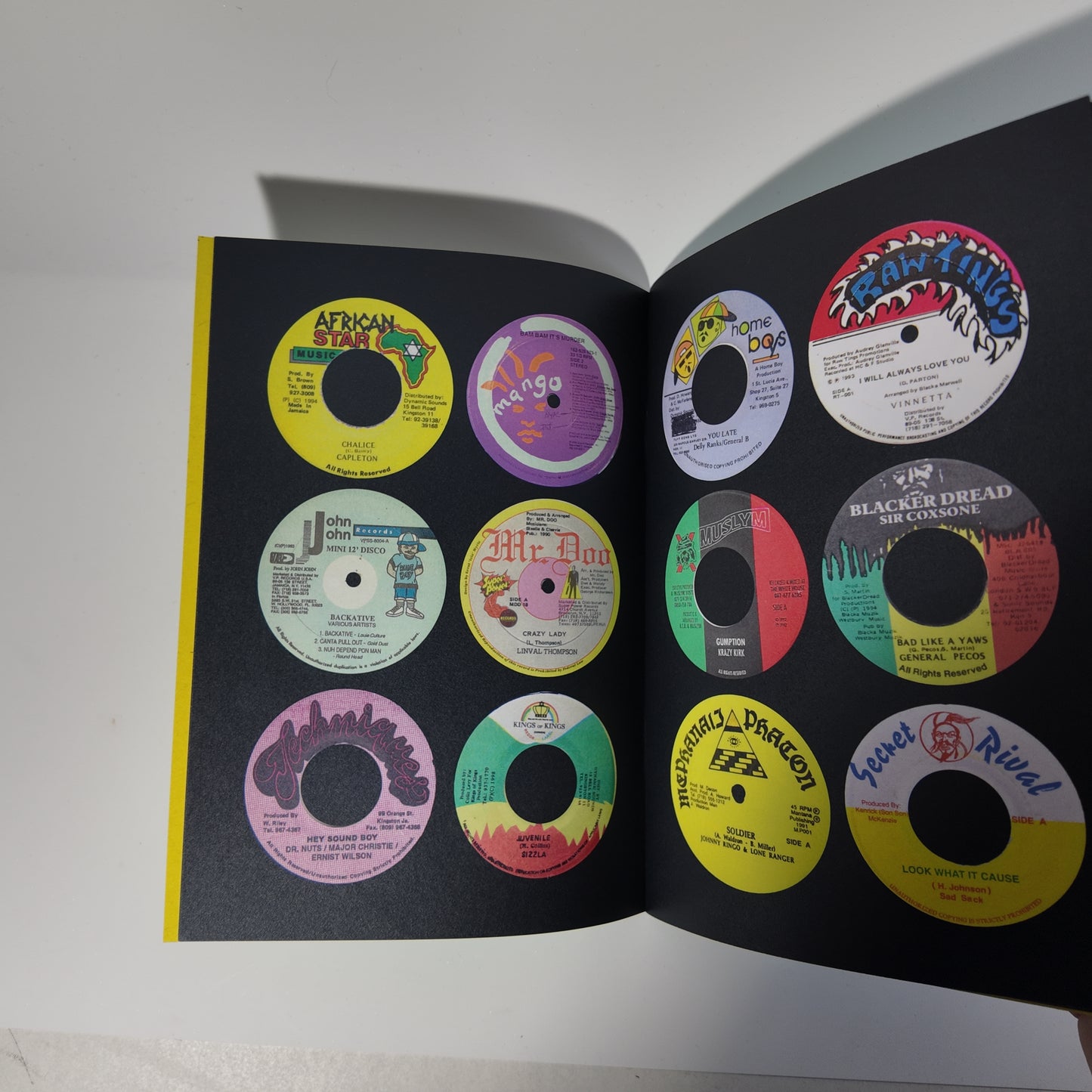 Jungle, House, Dancehall label booklet Bundle