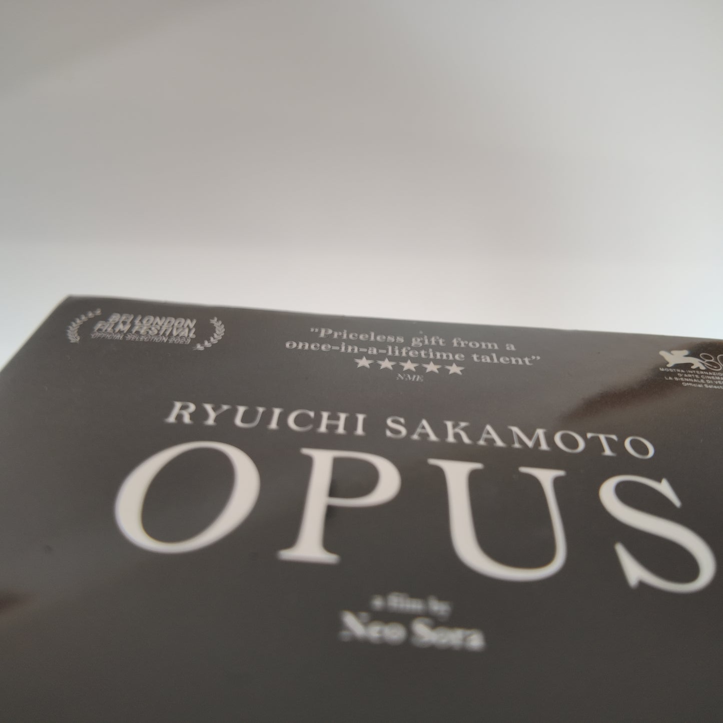 Ryuichi Sakamoto Opus DVD / BlueRay