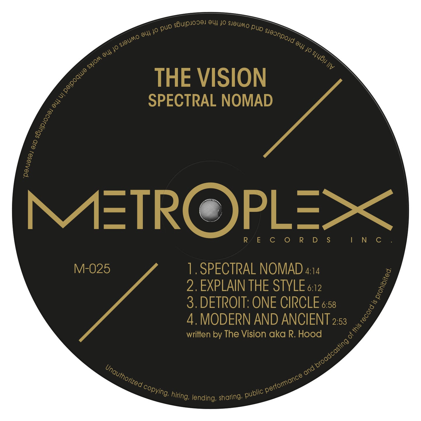 The Vision - Spectral Nomad (Remastered) 12inch
