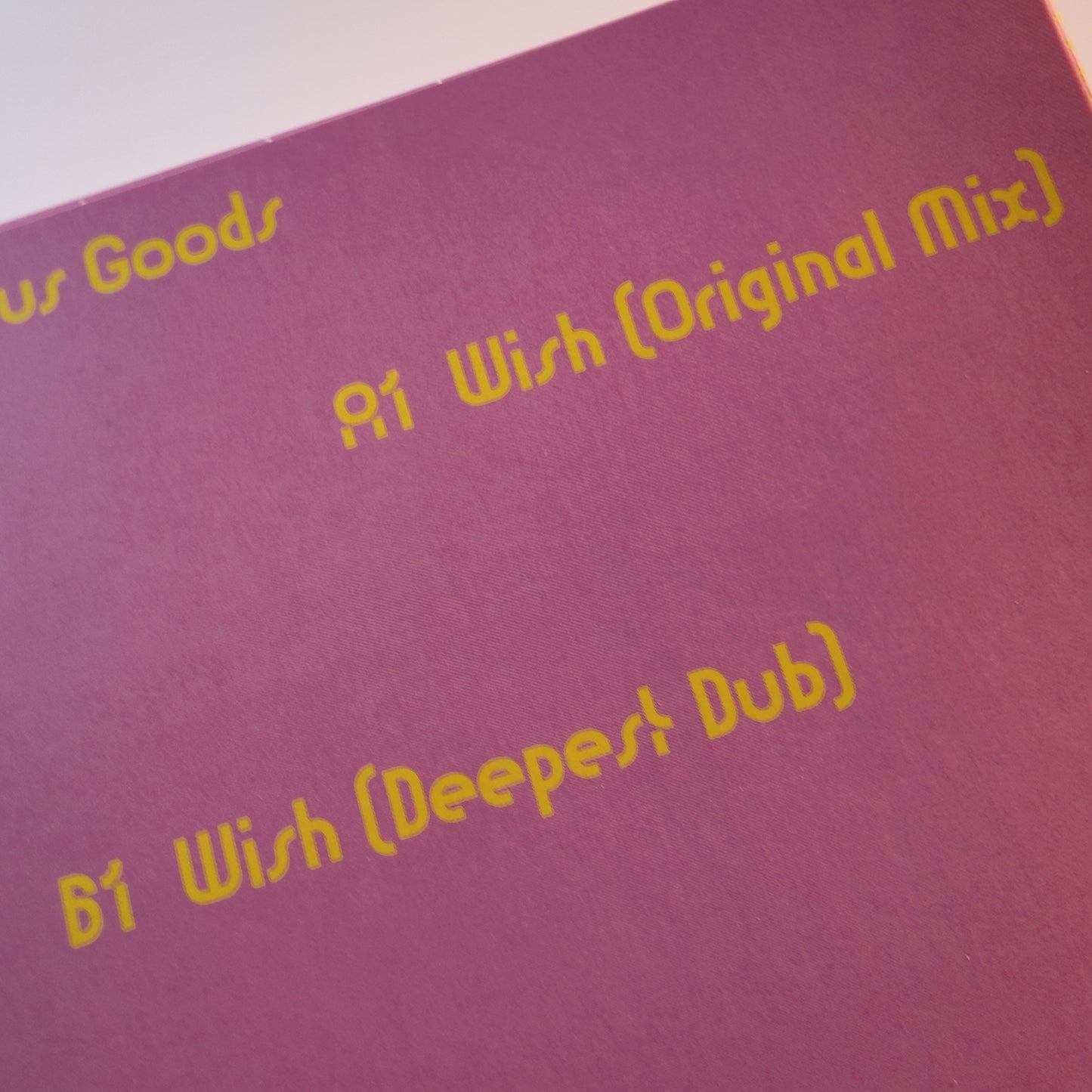 Wish - Dangerous Goods