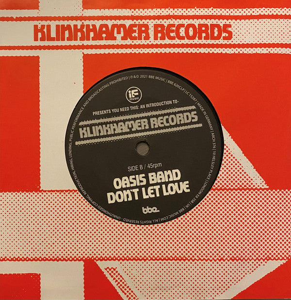 Michel Veenstra : If Music Presents You Need This: An Introduction To Klinkhamer Records (7" + 12" + Comp, Ltd)