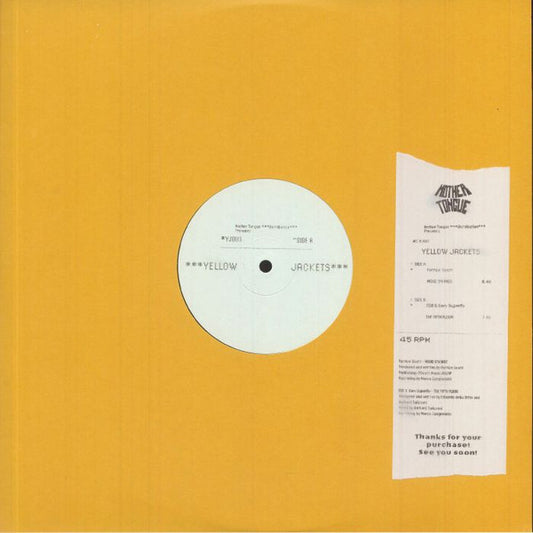 Patrice Scott / edb & Gary Superfly : Yellow Jackets Vol.3 (12")