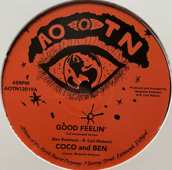 Coco And Ben : Good Feelin' (12")