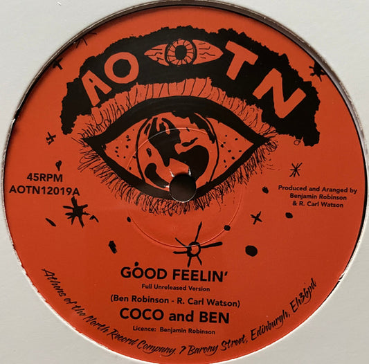 Coco And Ben : Good Feelin' (12")