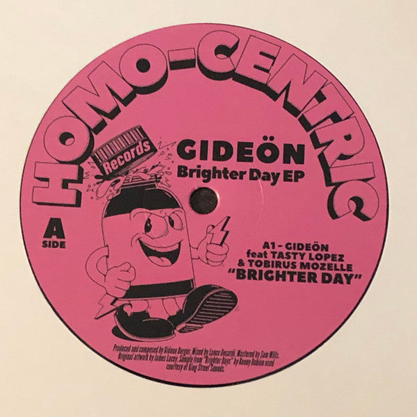 GIDEÖN : Brighter Day EP (12", EP, Ltd)