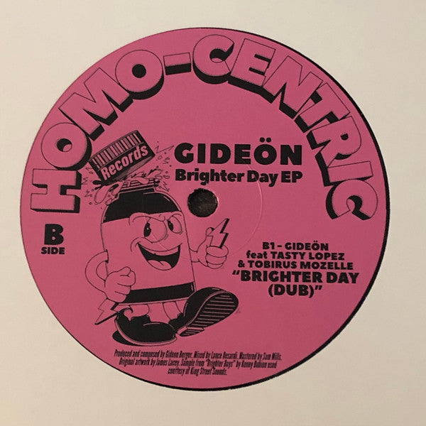 GIDEÖN : Brighter Day EP (12", EP, Ltd)