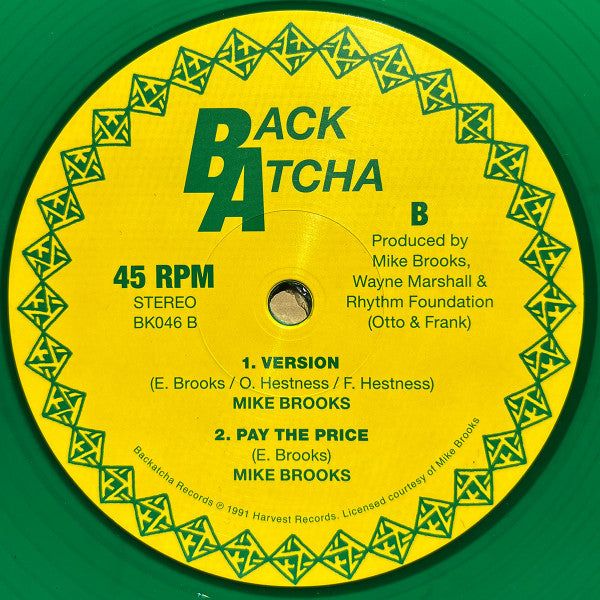 Mike Brooks : On The Ice (12", Gre)