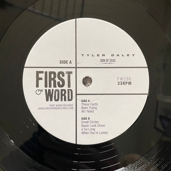 Tyler Daley : Son Of Zeus (12", EP)