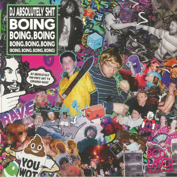 DJ Absolutely Shit : Boing Boing, Boing Boing, Boing, Boing (Boing, Boing, Boing, Boing) (12")