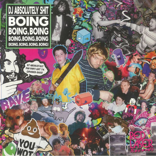 DJ Absolutely Shit : Boing Boing, Boing Boing, Boing, Boing (Boing, Boing, Boing, Boing) (12")