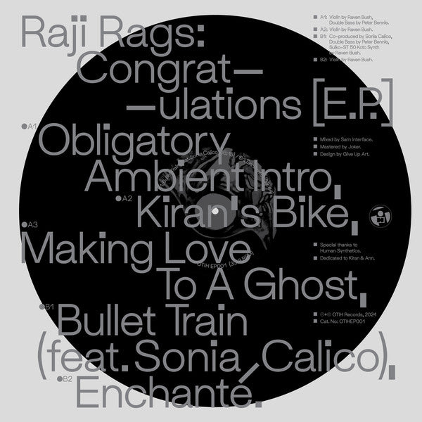 Raji Rags : Congratulations (12", EP, Ltd)