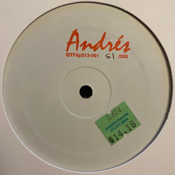 Andrés : GTFlip313-001 (12", EP, Num, W/Lbl)