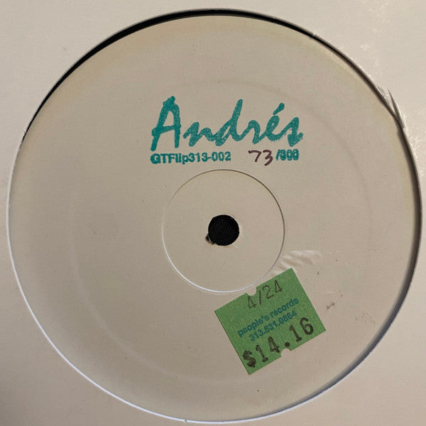 Andrés : GTFlip313-002 (12", EP, Num, W/Lbl)