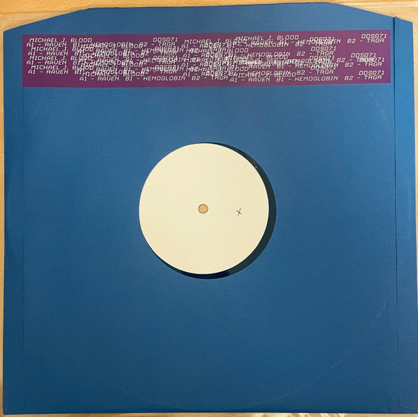Michael J. Blood : Raven / Hemoglobin / TRGR (12", Single)