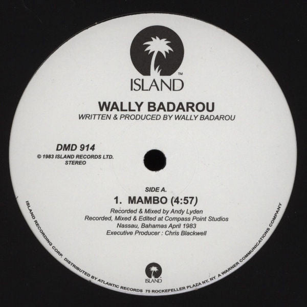 Wally Badarou : Mambo (12", Unofficial)