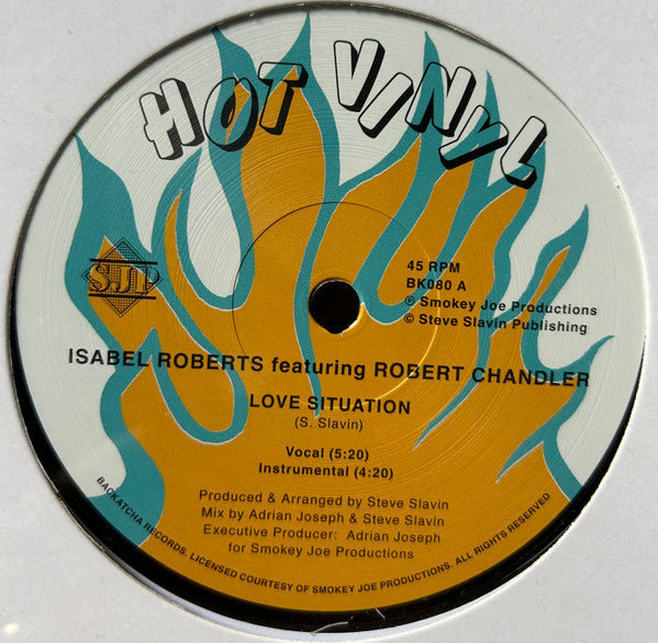 Isabel Roberts : Love Situation / I Just Fall In Love  (12", RE)