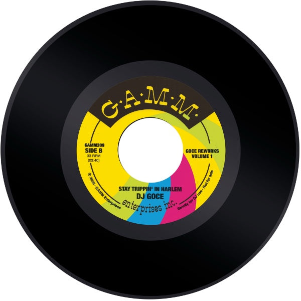 DJ Goce -Stay Trippin' in Harlem 7 inch