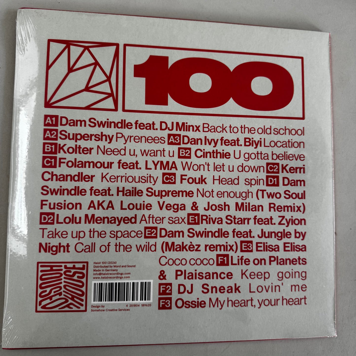 Dam Swindle - House of House Compilation LP
