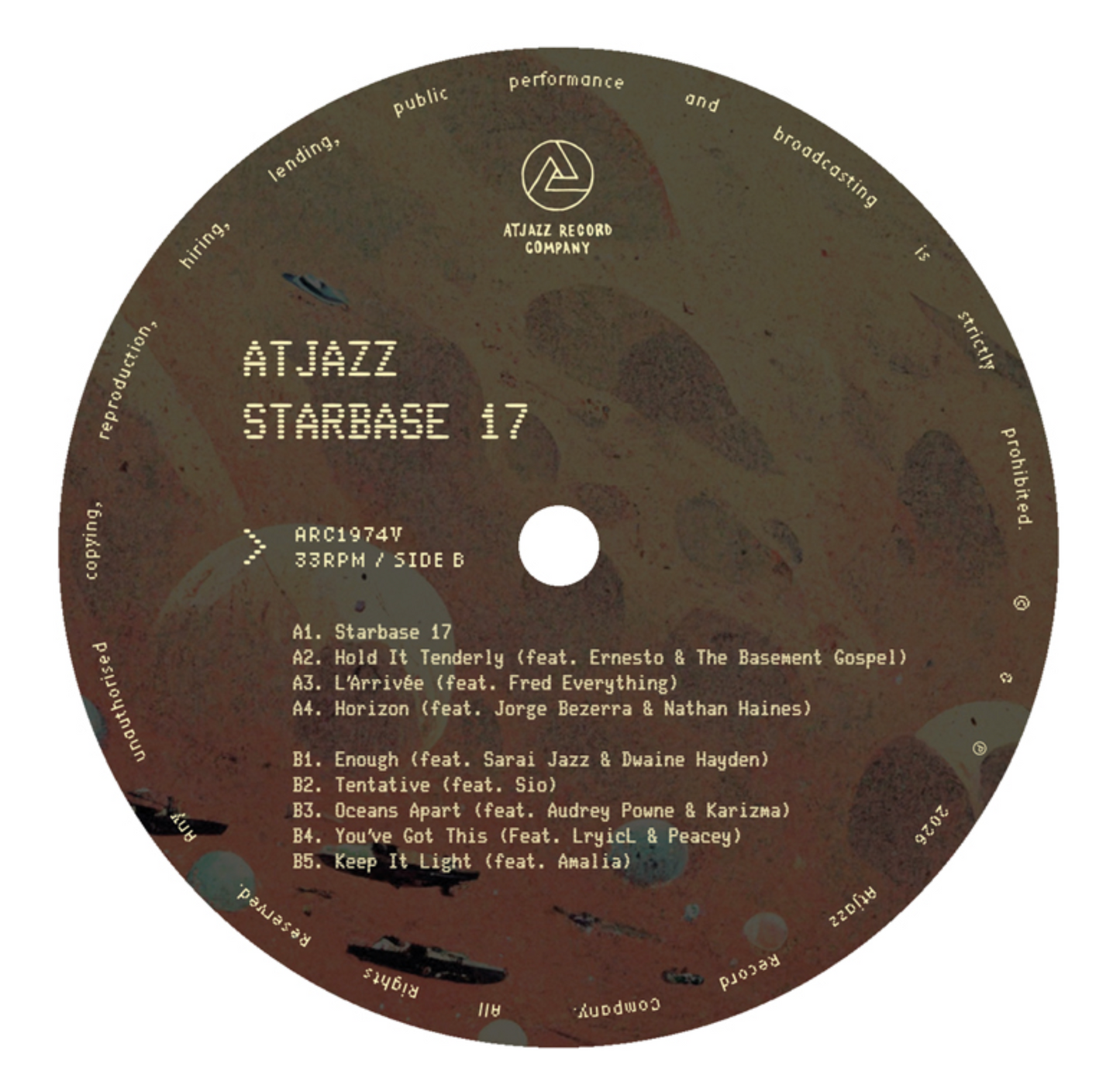 Atjazz - Starbase 17 LP