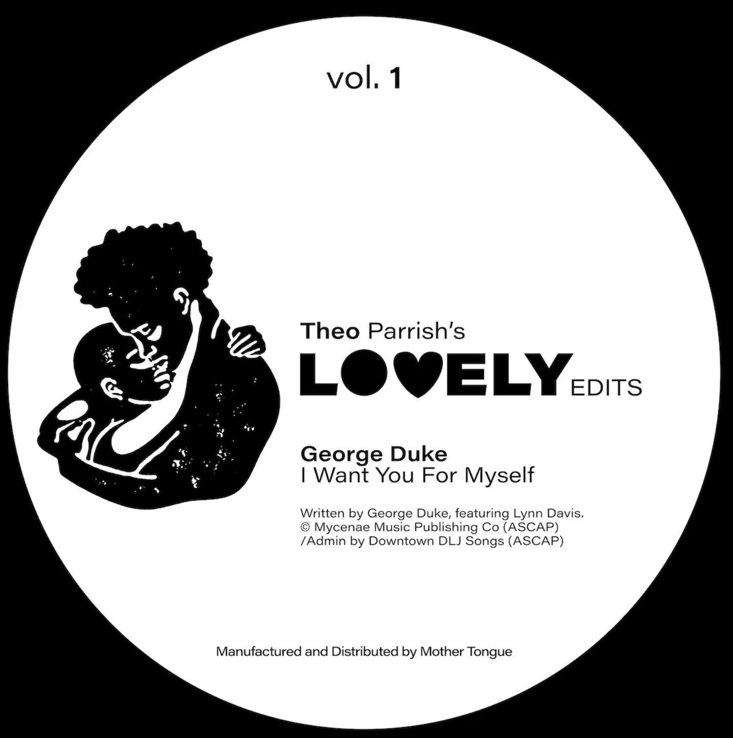Theo Parrish - Lovely edits vol 1 12 inch
