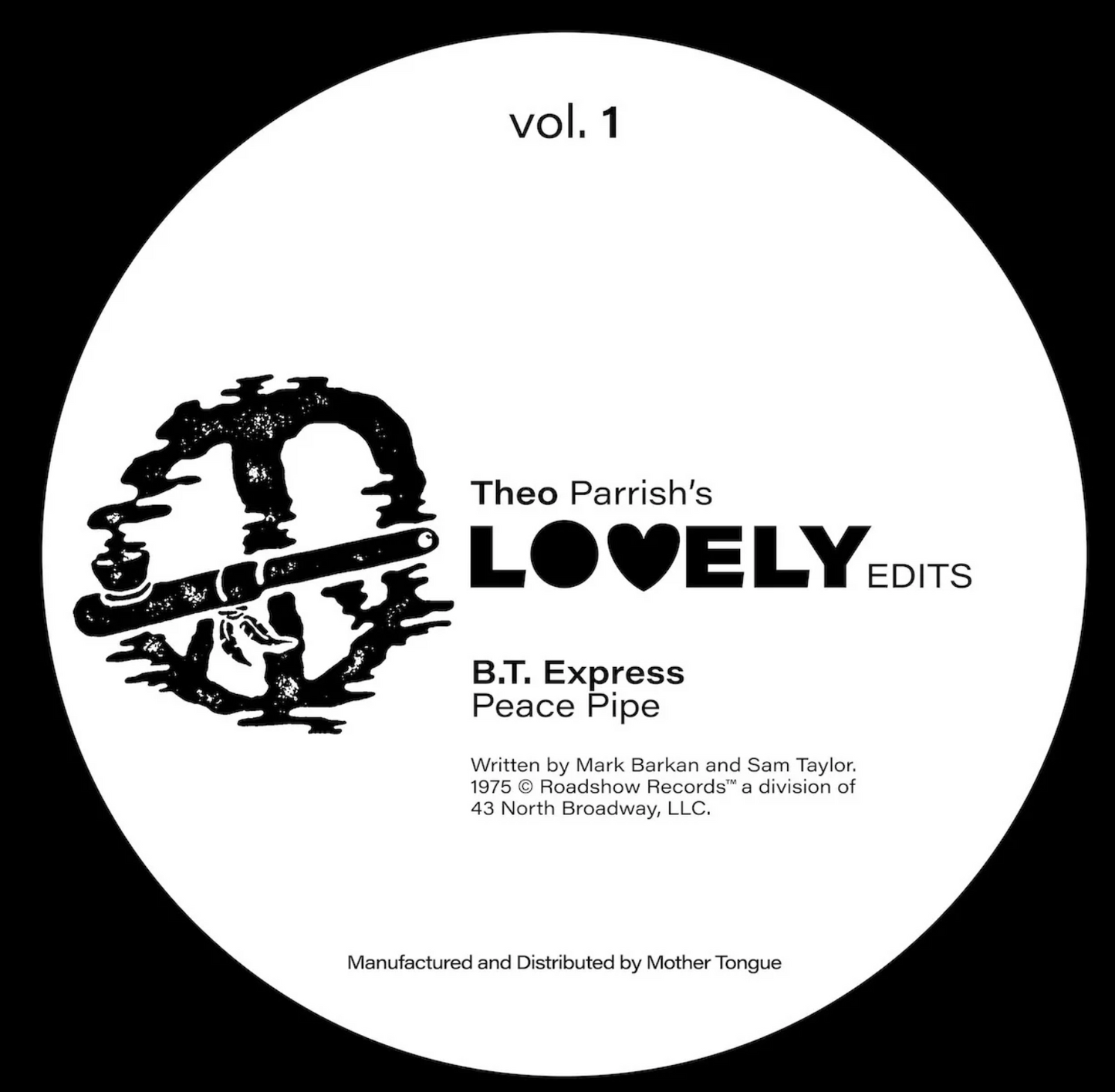 Theo Parrish - Lovely edits vol 1 12 inch