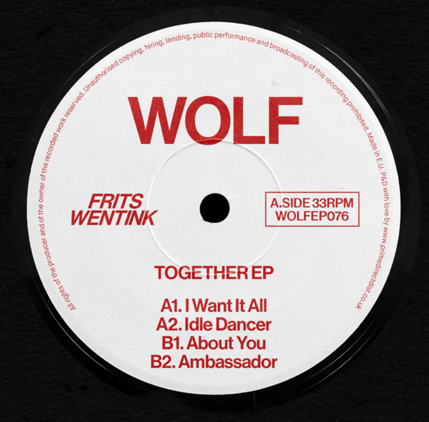 Frits Wentink - Together EP