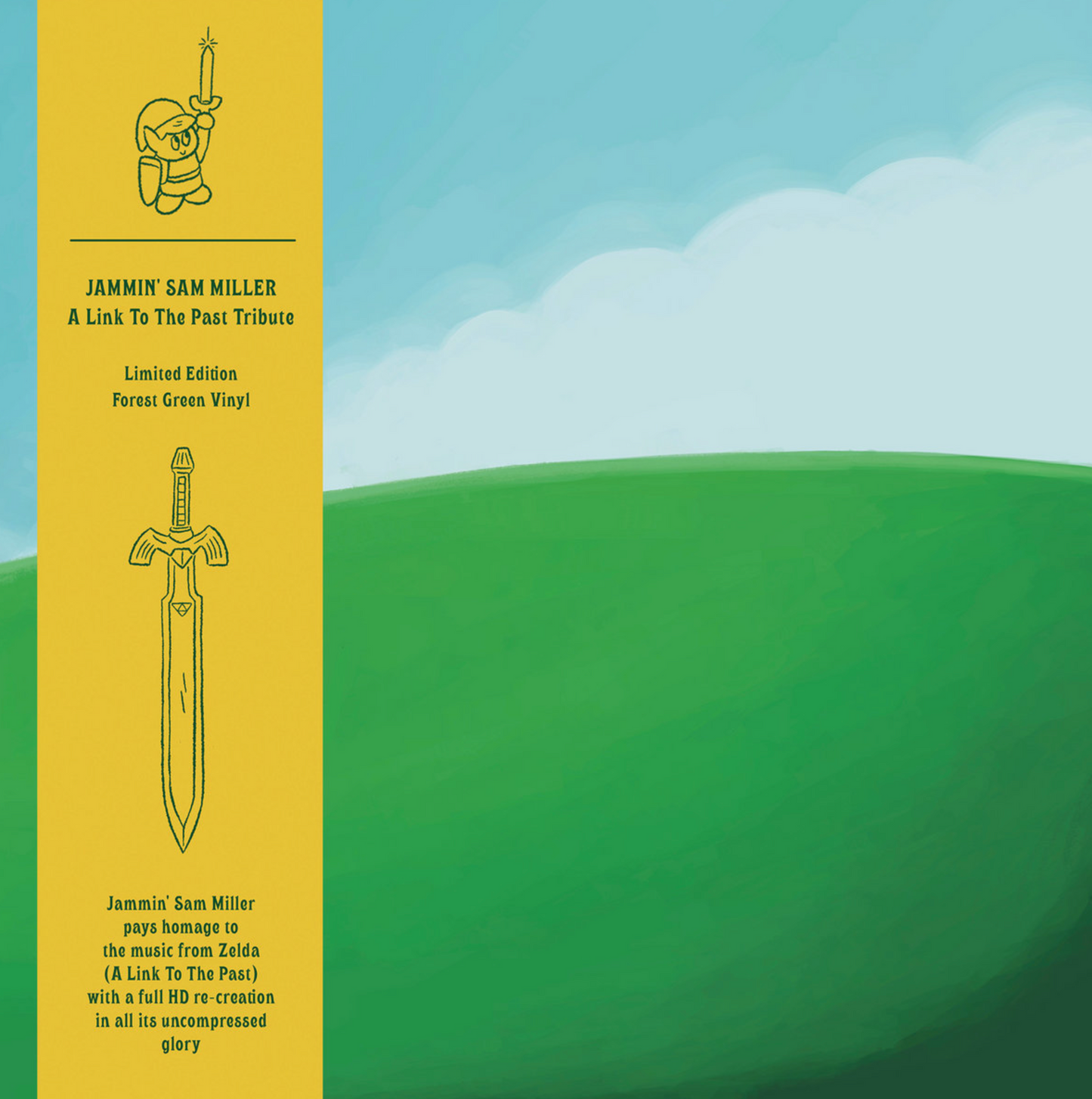 Jammin' Sam Miller - A link to the past tribute LP Preorder