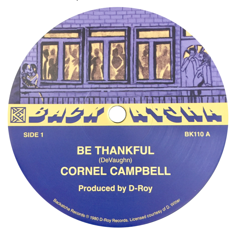 Cornell Cambell / Sonia Ferguson - Be thankful 12 inch