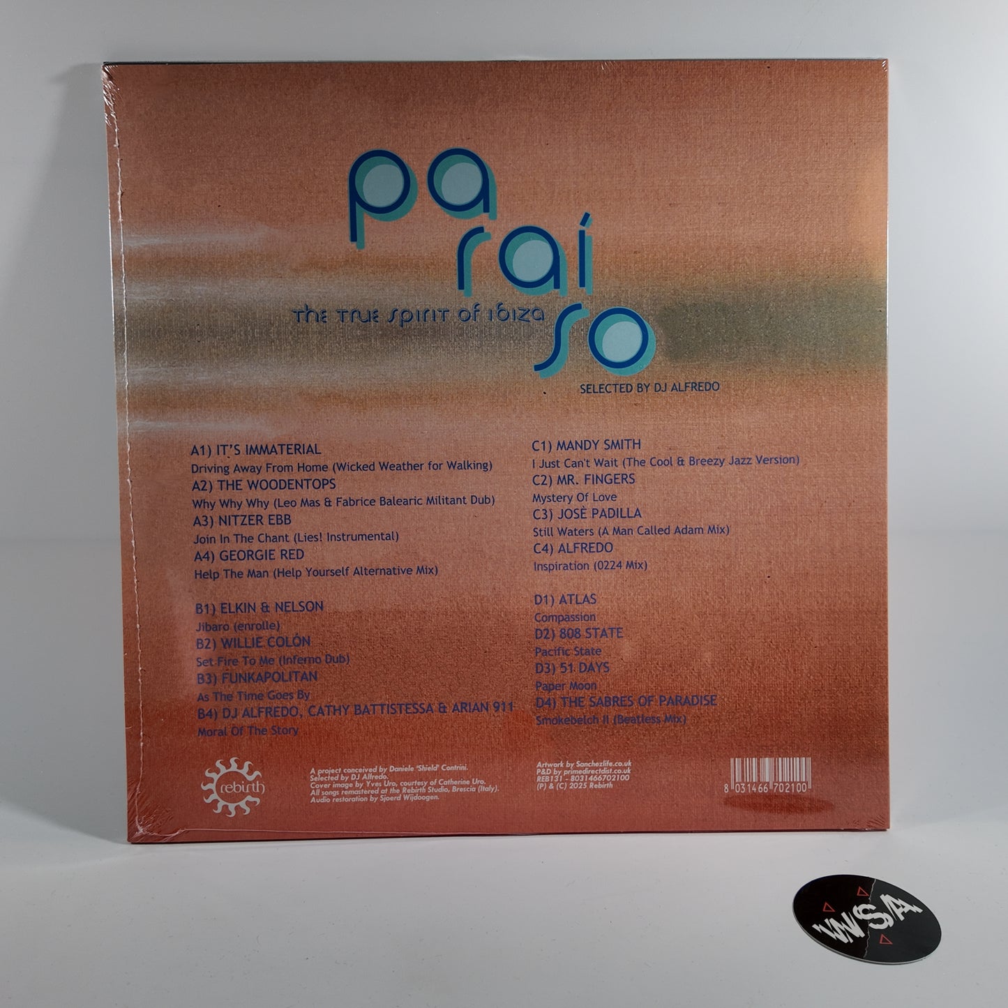 DJ Alfredo - Paraiso: The True Spirit of Ibiza LP
