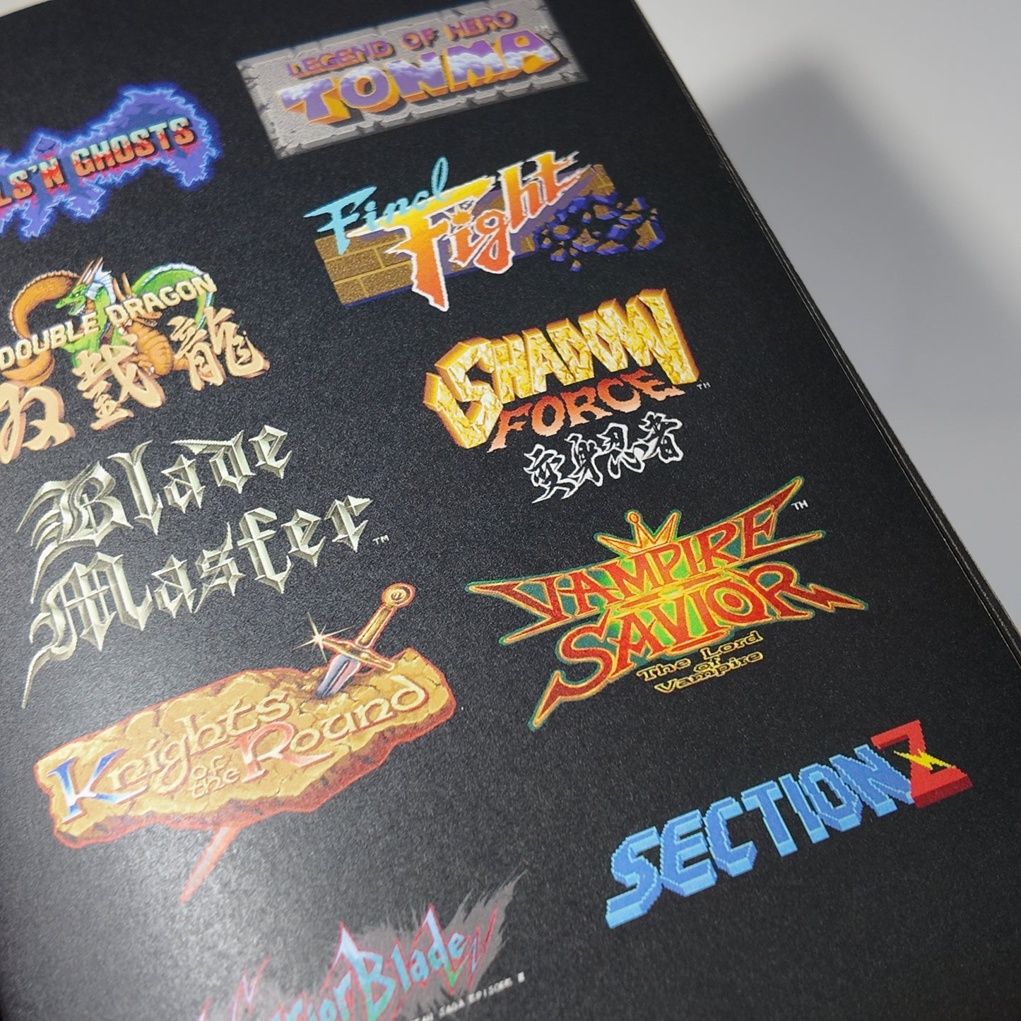 Arcade Logos book - Masala Noir