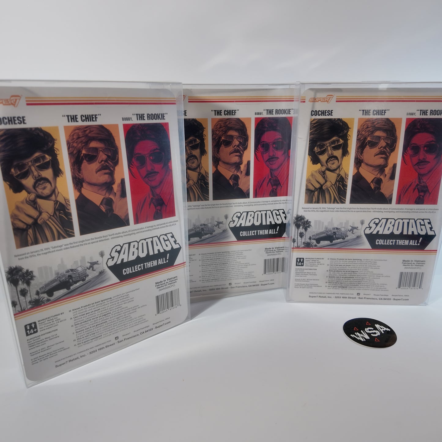 Beastie Boys Sabotage Reaction Set (first run)