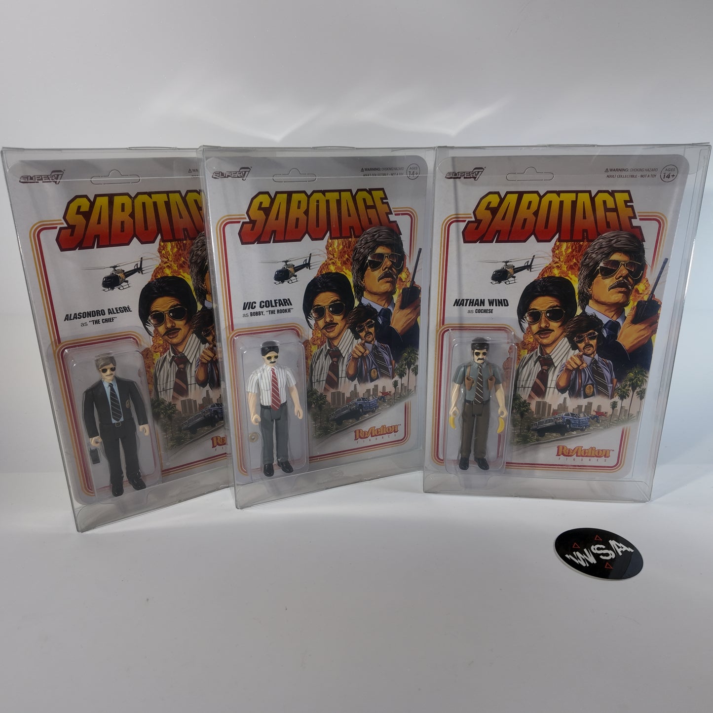 Beastie Boys Sabotage Reaction Set (first run)