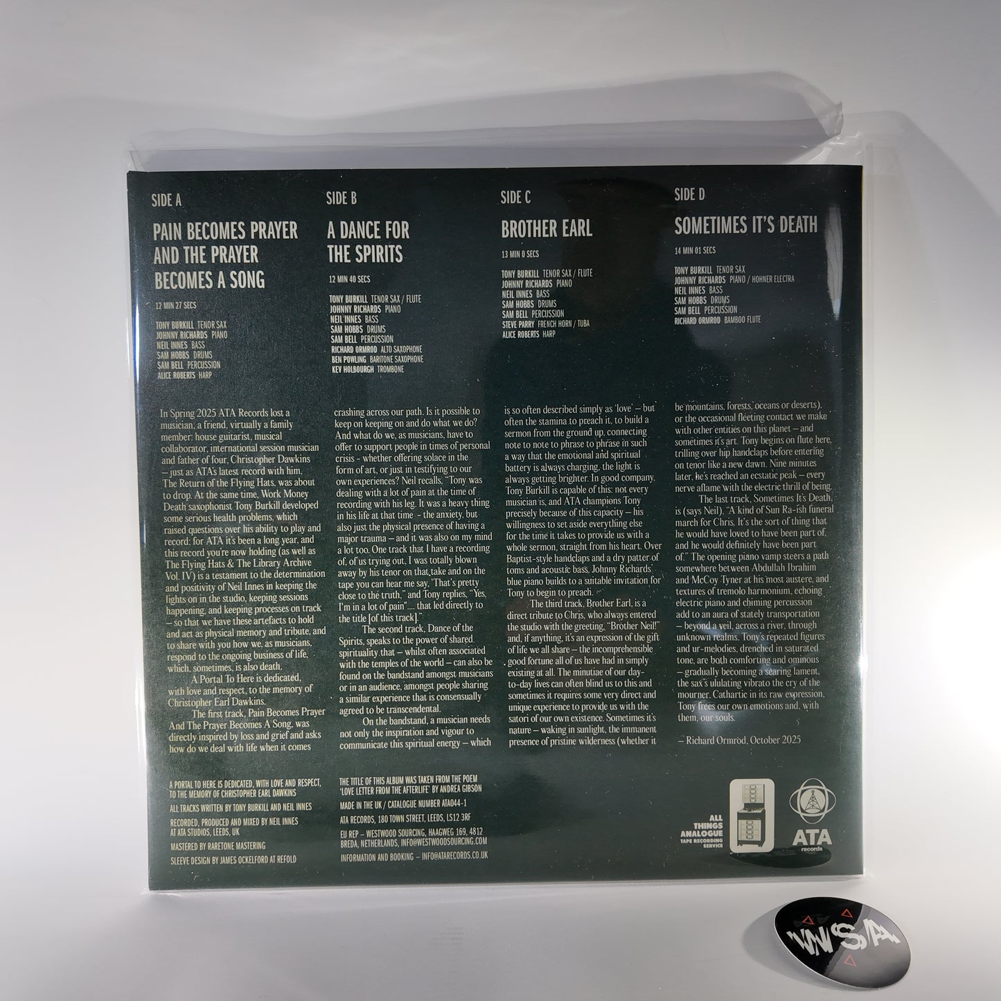 Work Money Death - A Portal to Here LP