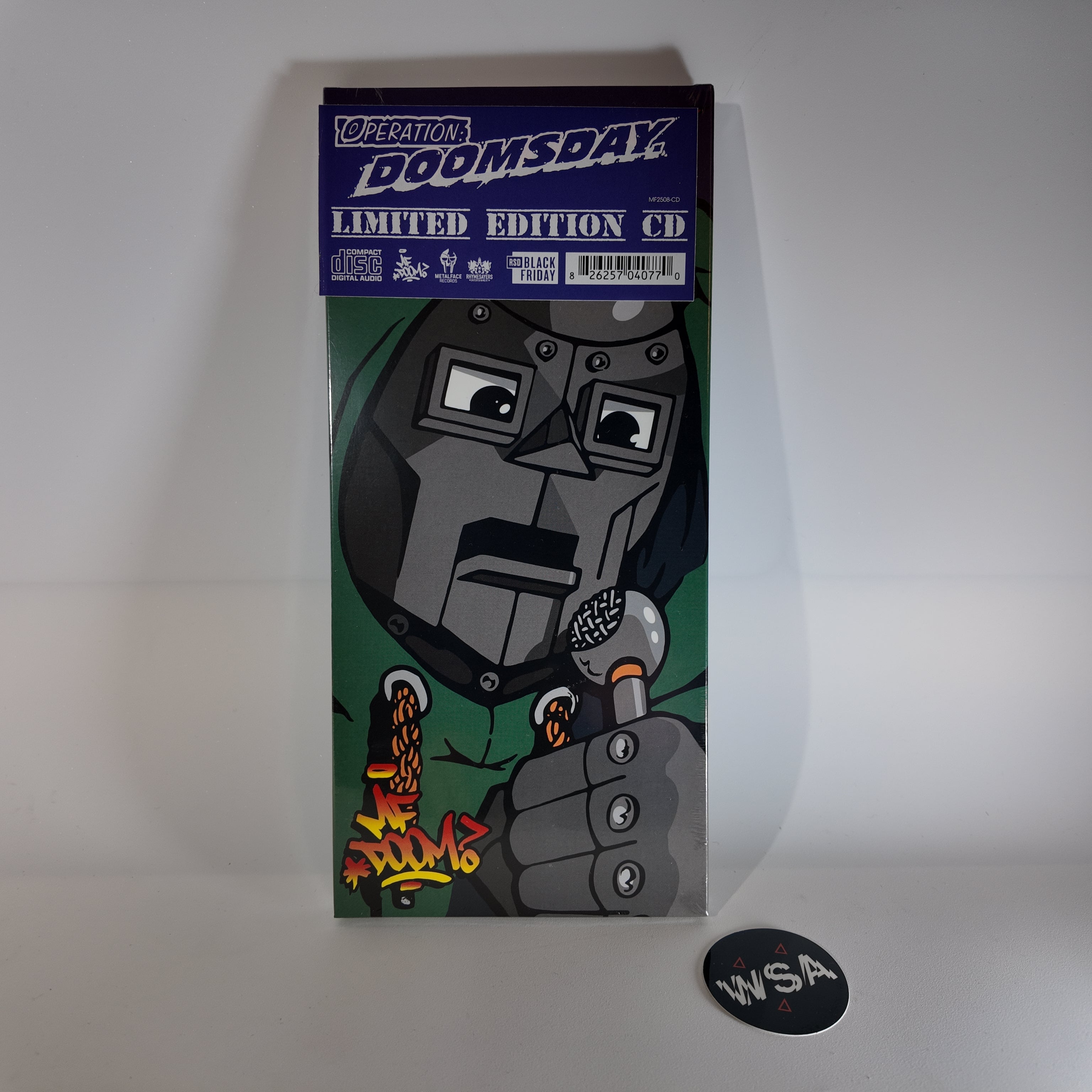 Operation Doomsday CD Longbox – WSA London