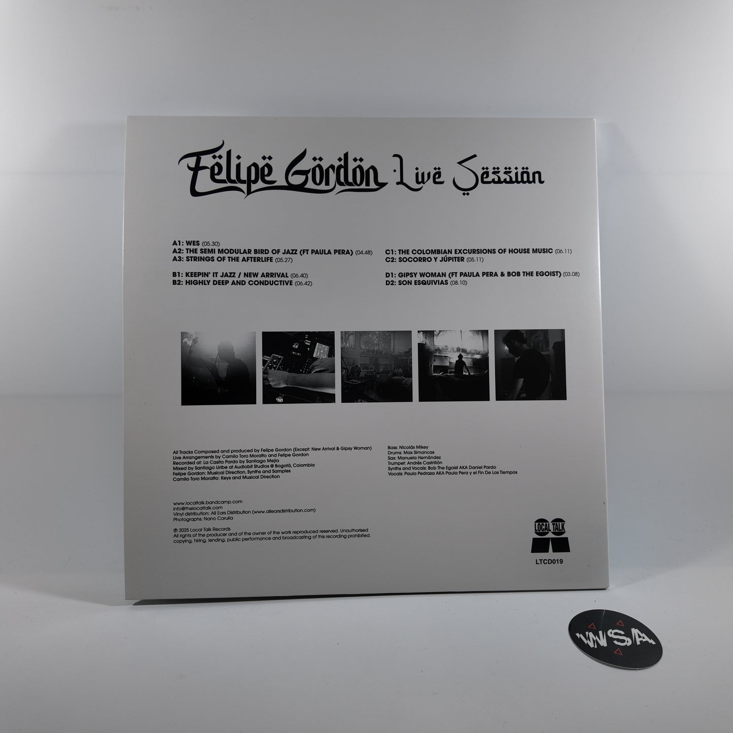 Felipe Gordon - Live Session LP