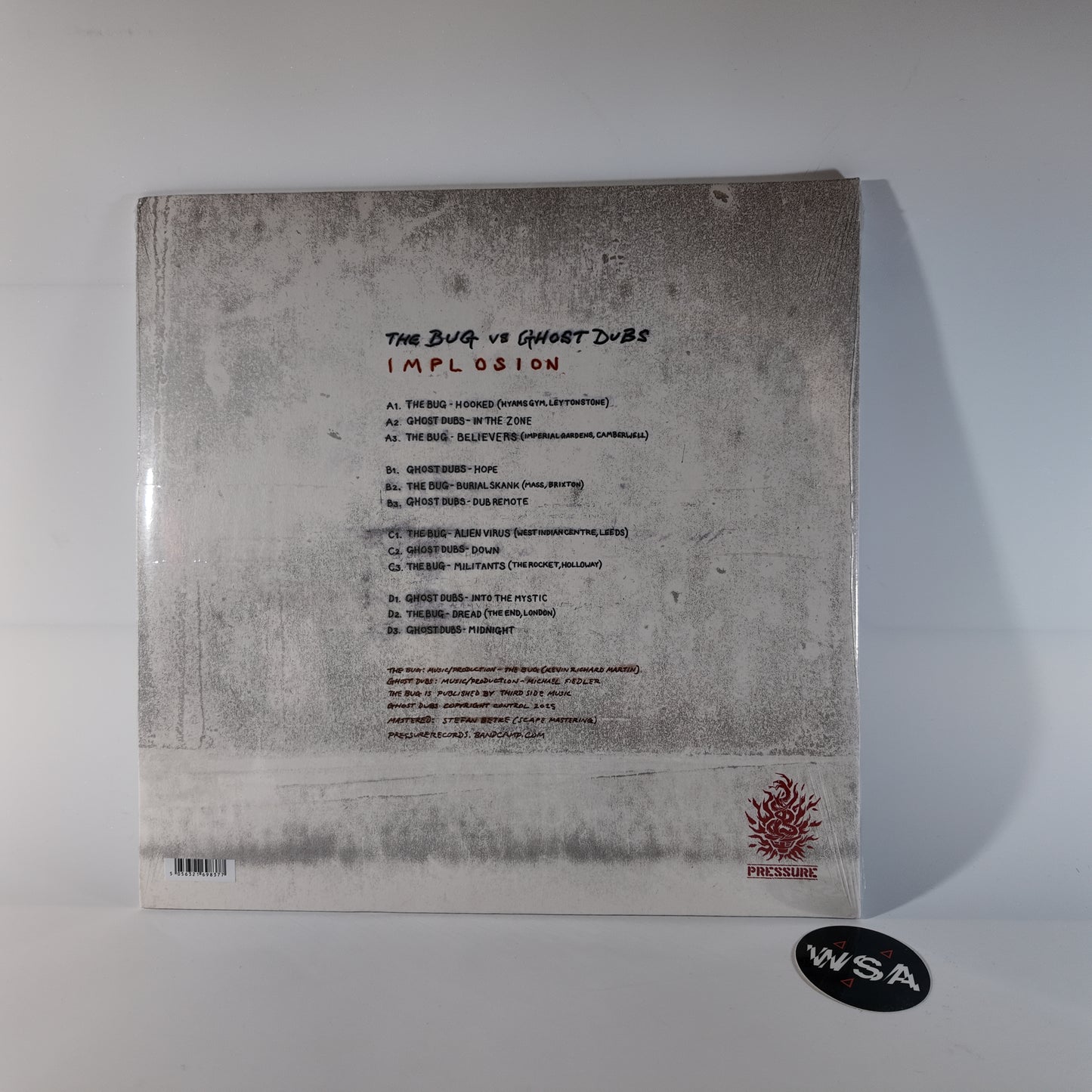 The Bug vs Ghost Dubs LP
