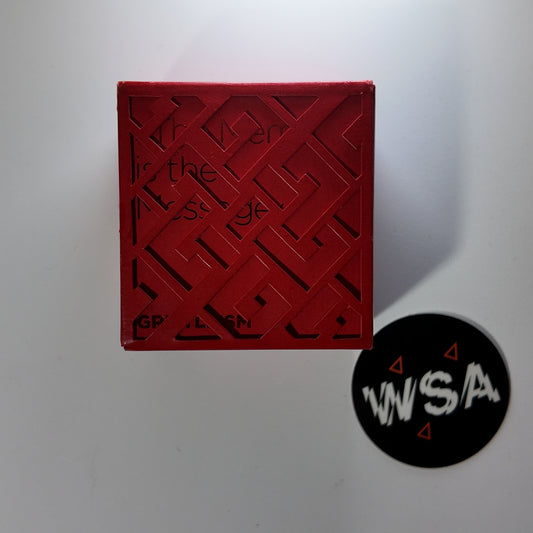 Rare Throbbing Gristle Buddah Box (Red version)