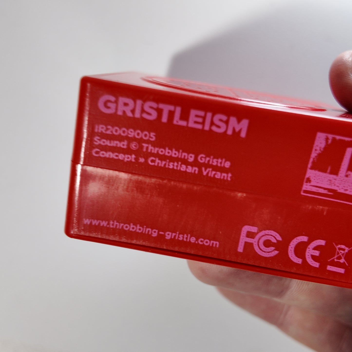 Rare Throbbing Gristle Buddah Box (Red version)