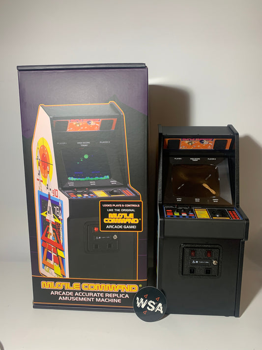 Replicade Missile Command 11.3" Playable Mini Arcade