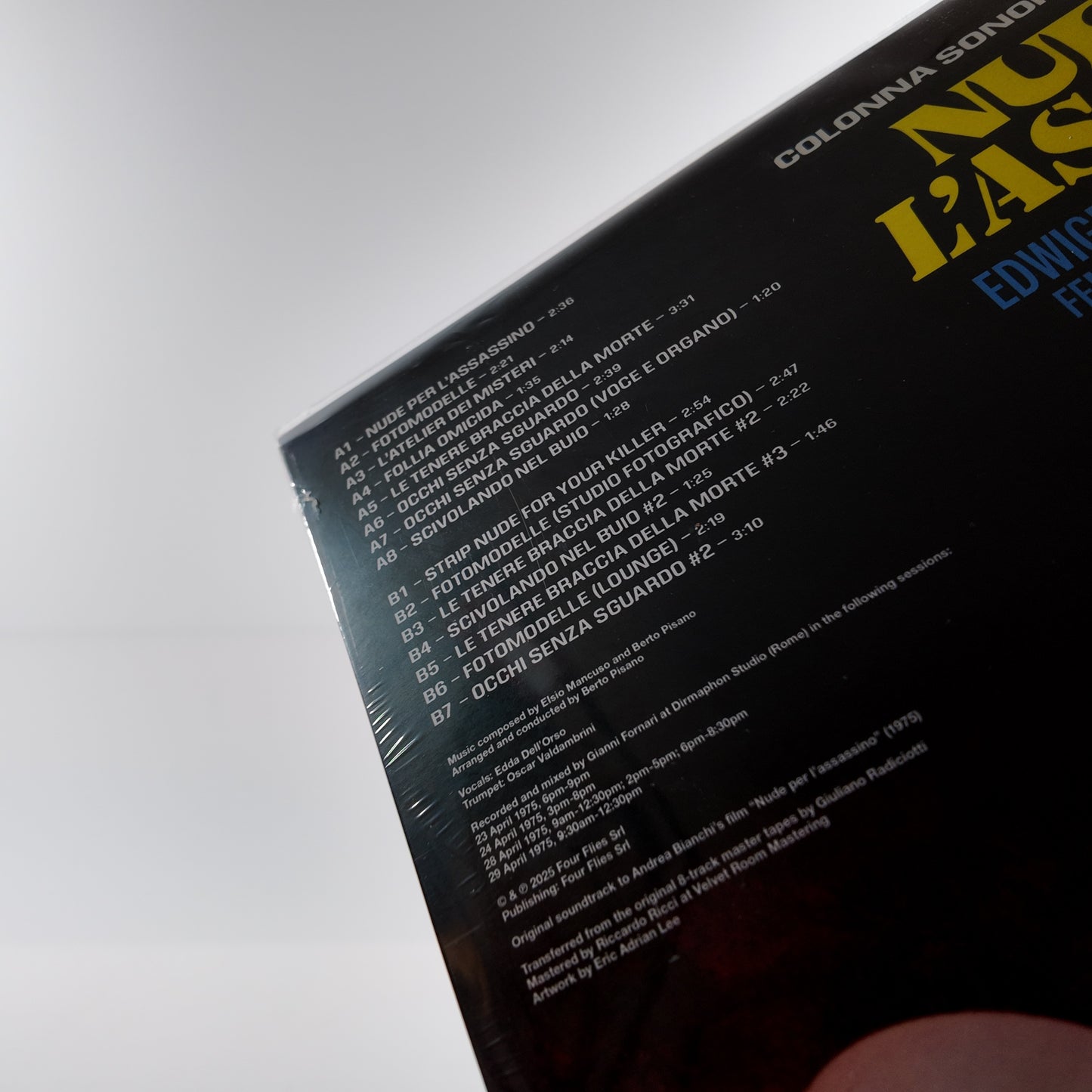 Nude Per L'Assassino OST LP