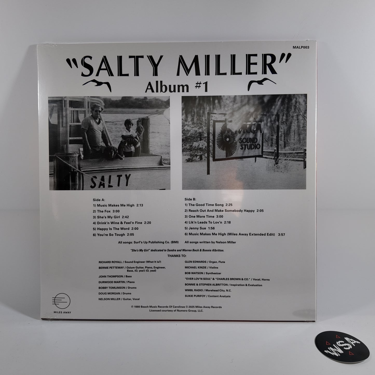 Salty Miller - Album No #1 LP